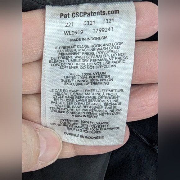 Columbia interchange size large black jacket with removable hood - Picture 4 of 14